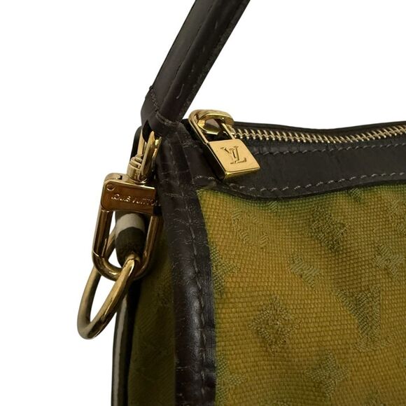 Louis Vuitton Unisex Large Monogram Canvas Mary Kate Tote Bag Green Khaki Travel - Picture 5 of 15